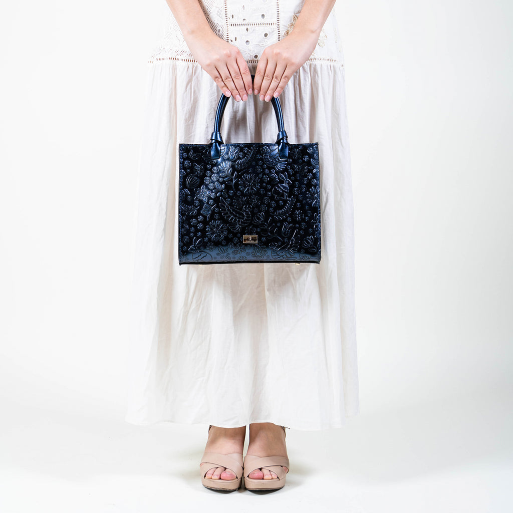 TOTE AZUL MARINO