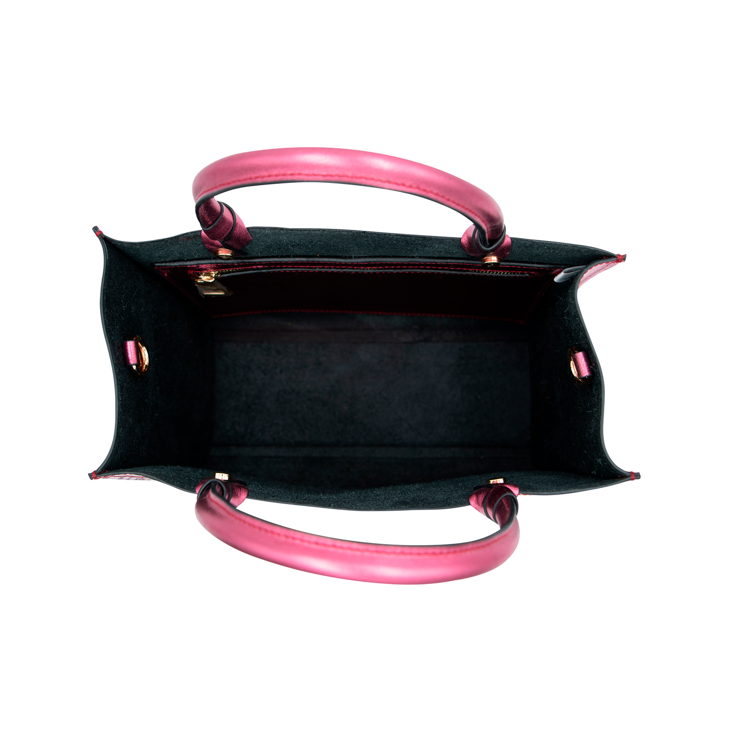 TOTE ROSA METALICO