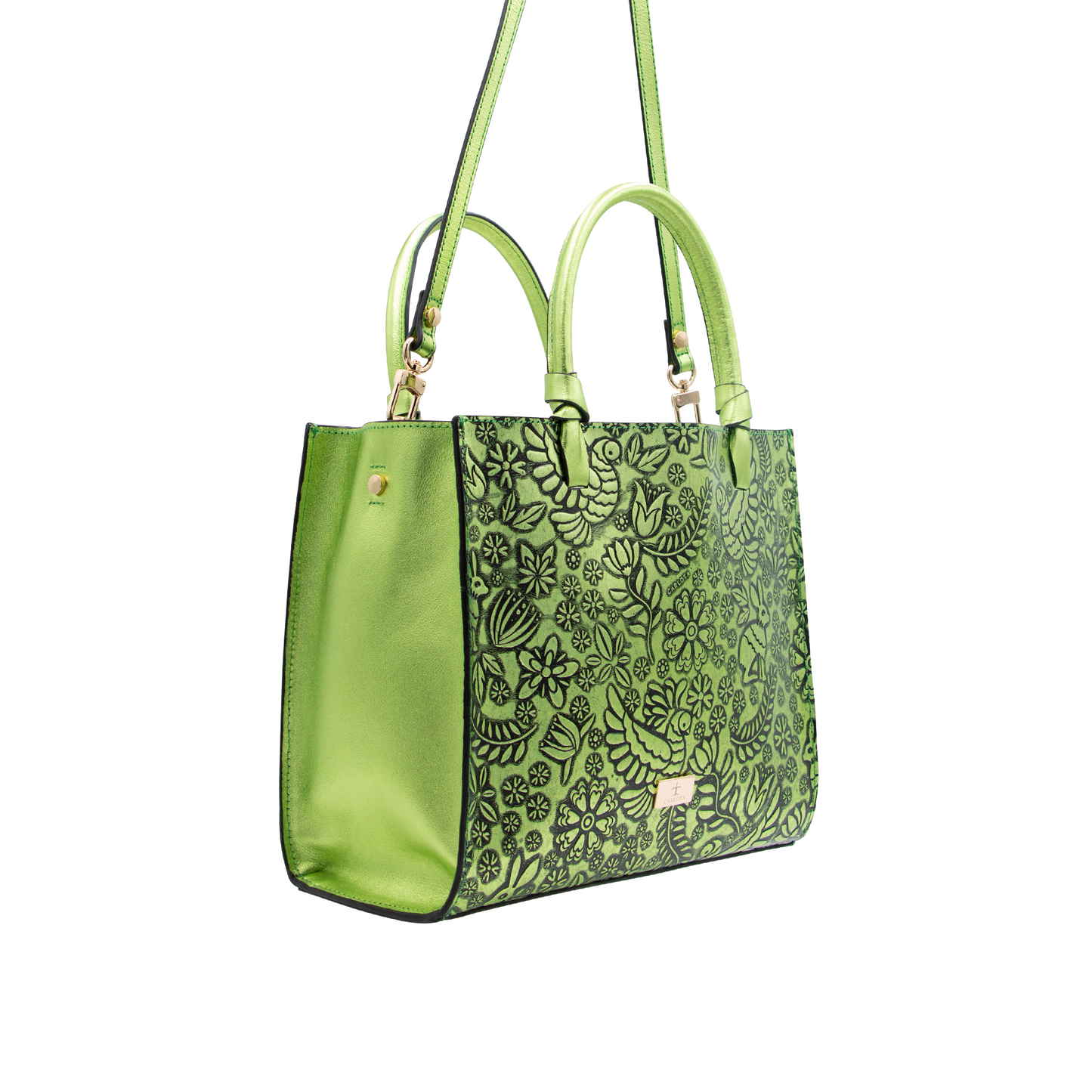 TOTE VERDE METALICO