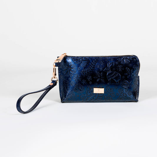 MINI CLUTCH AZUL MARINO