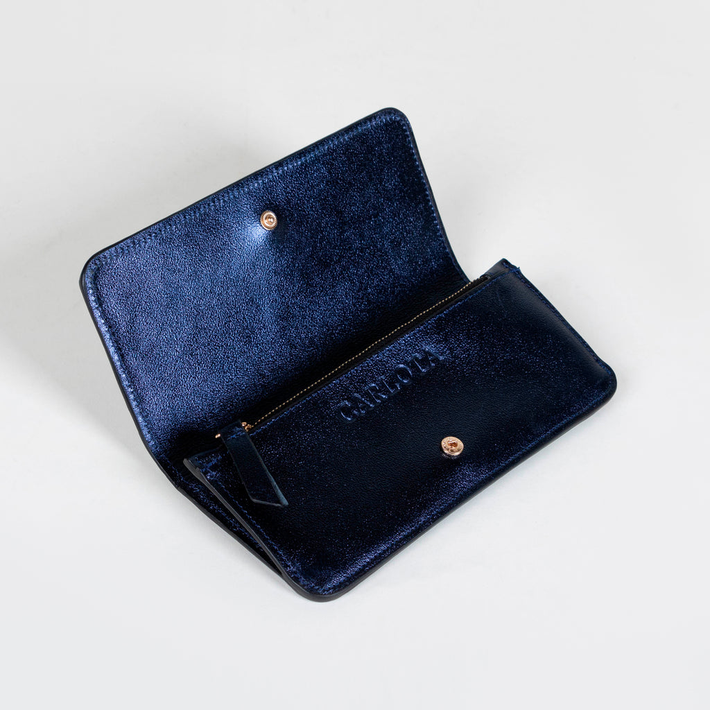 CARTERA AZUL MARINO
