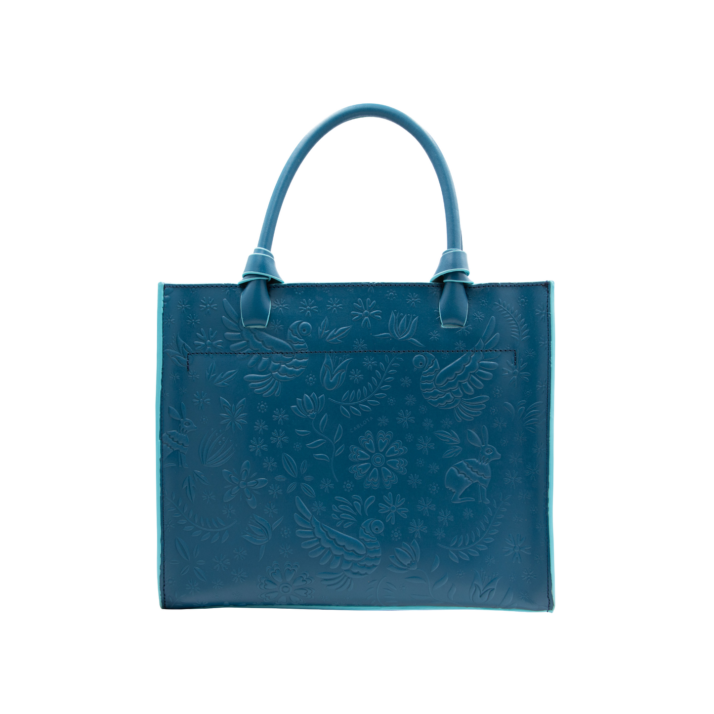 MINI TOTE AZUL