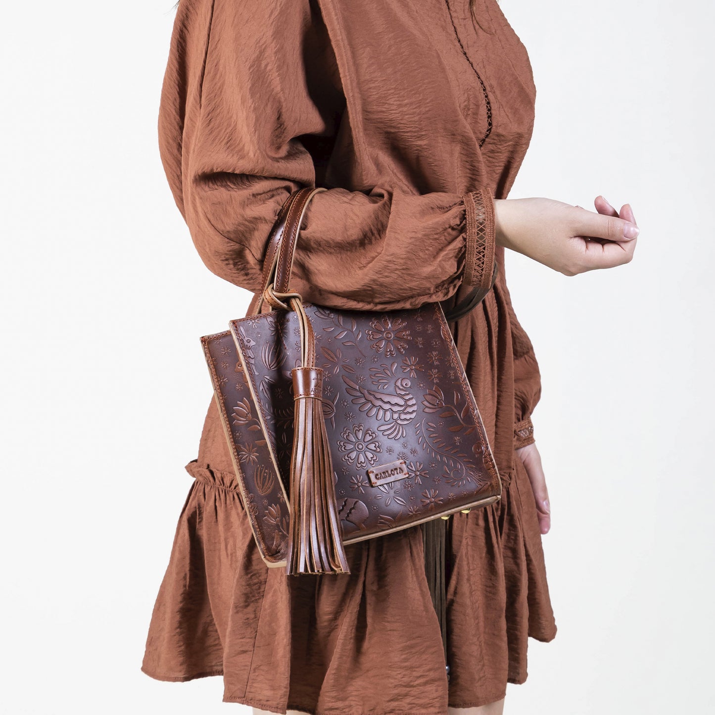BABY TOTE TABACO