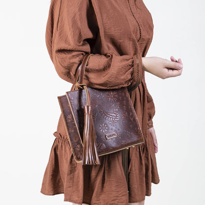 BABY TOTE TABACO
