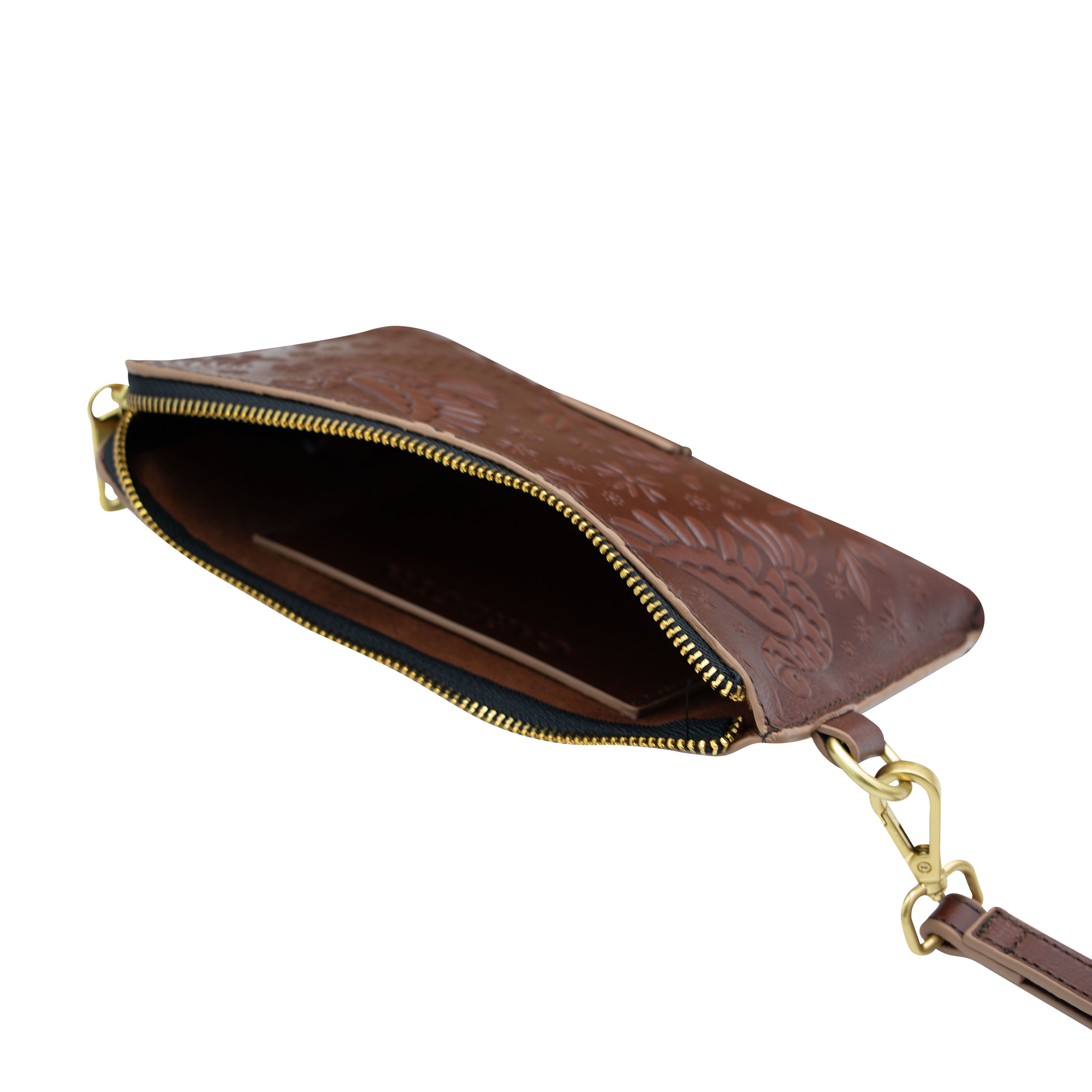 MINI CLUTCH TABACO