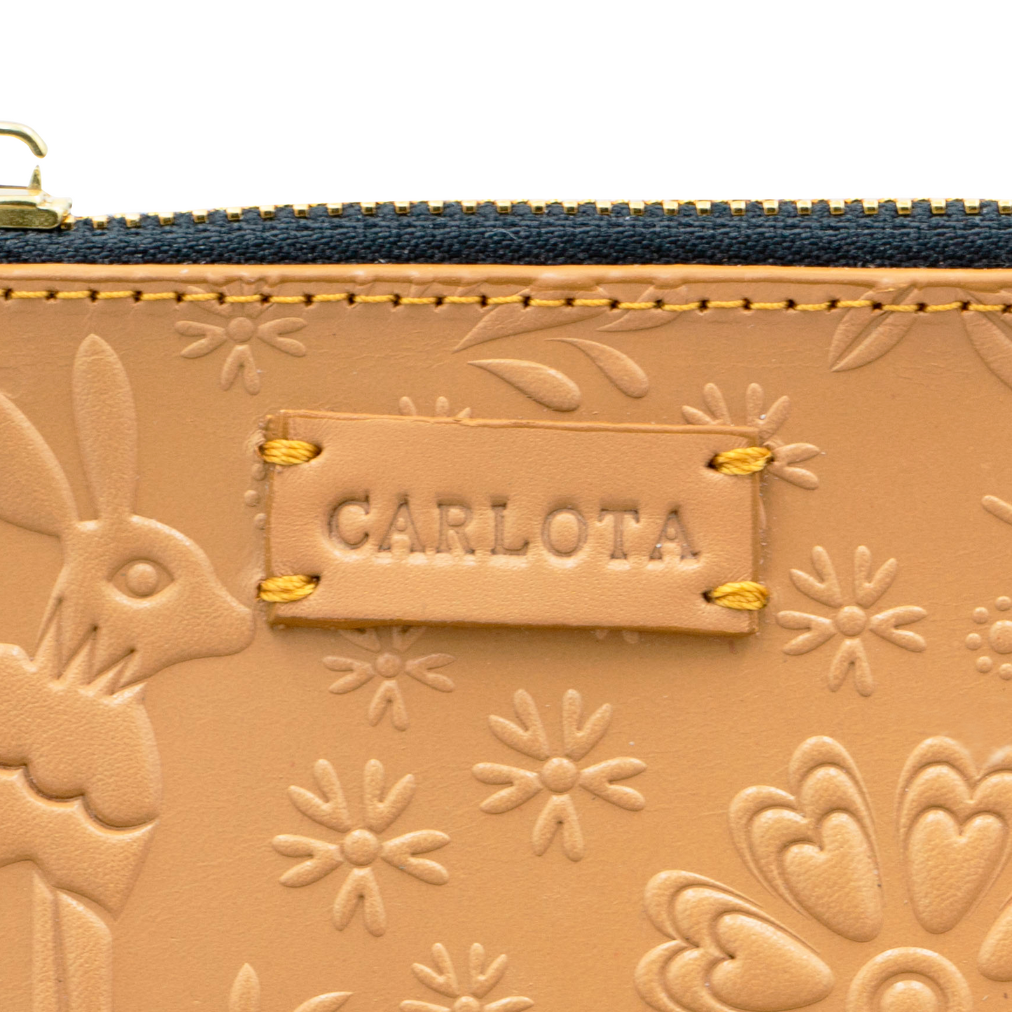 CARTERA TARJETERO AMARILLO