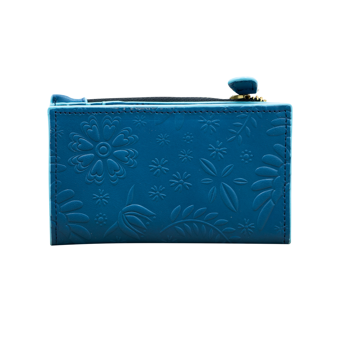 CARTERA TARJETERO AZUL