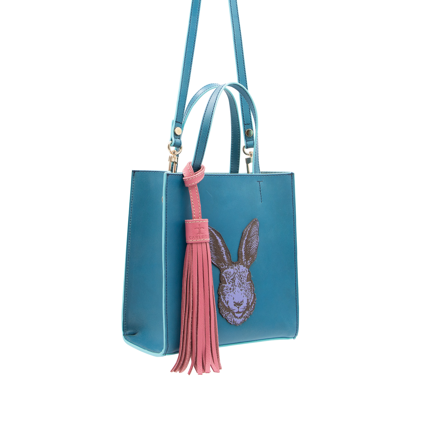 MINI TOTE AZUL