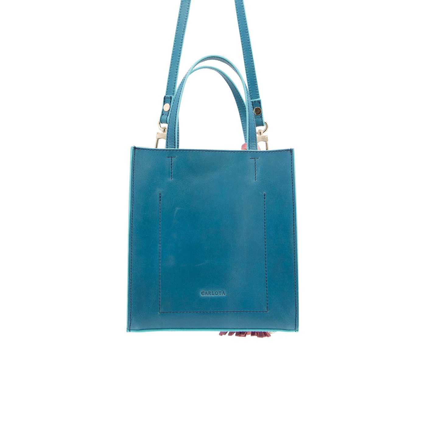 MINI TOTE AZUL