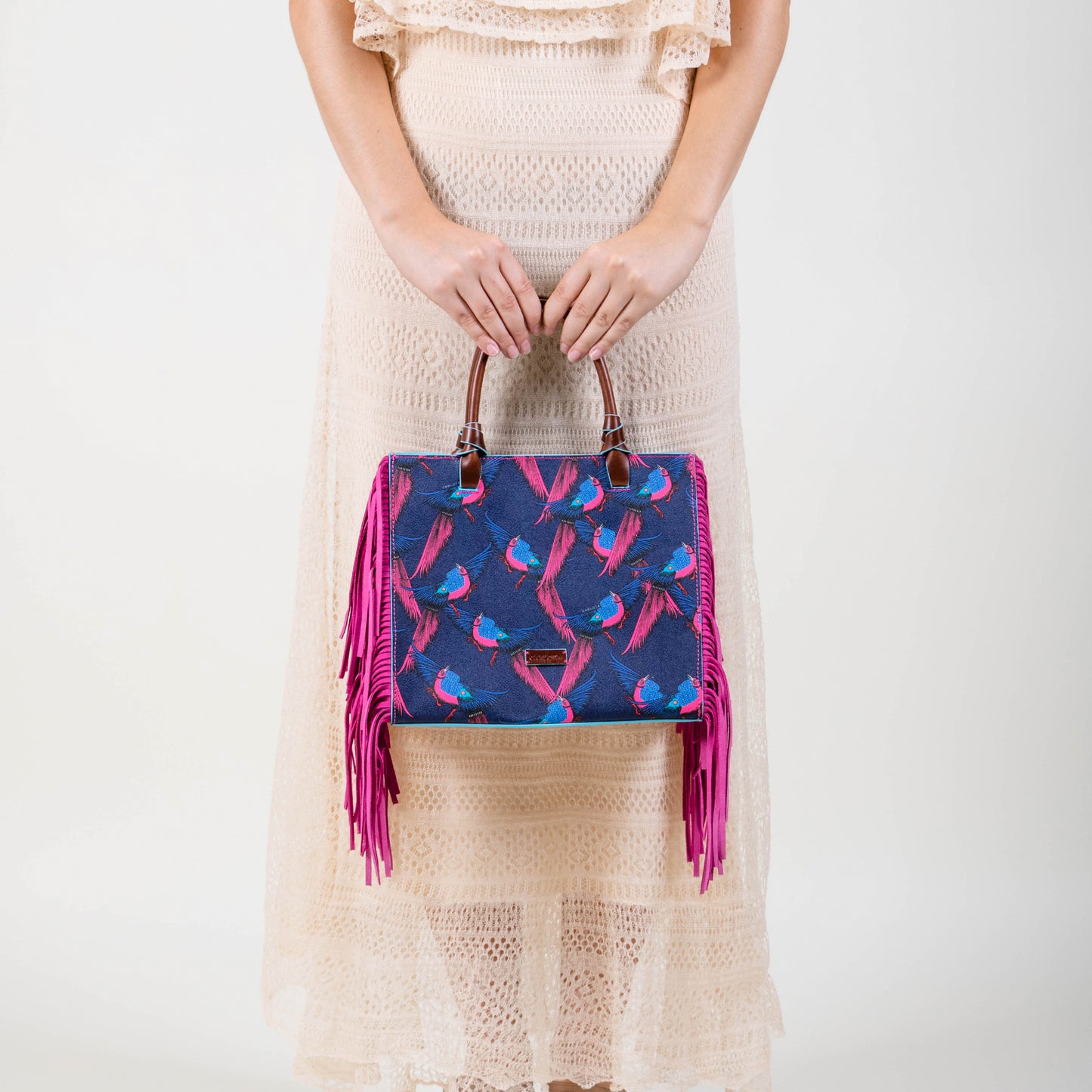 TOTE ESTAMPADO PAJARITO