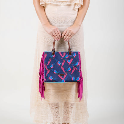 TOTE ESTAMPADO PAJARITO