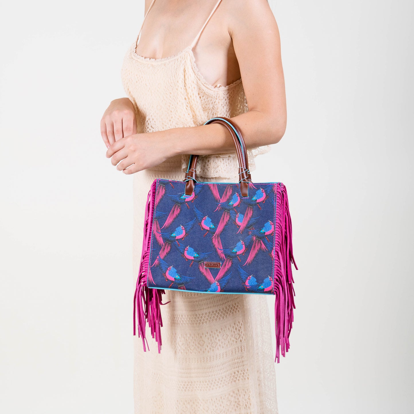 TOTE ESTAMPADO PAJARITO