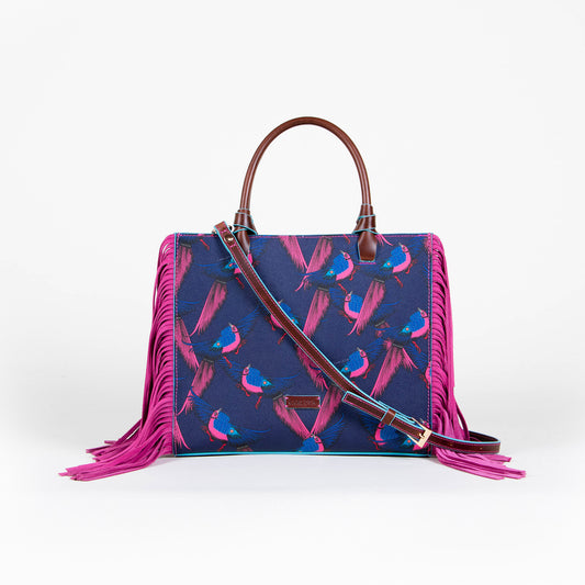 TOTE ESTAMPADO PAJARITO