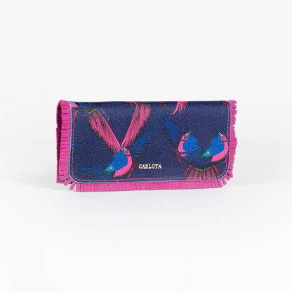 CARTERA ESTAMPADO PAJARITO