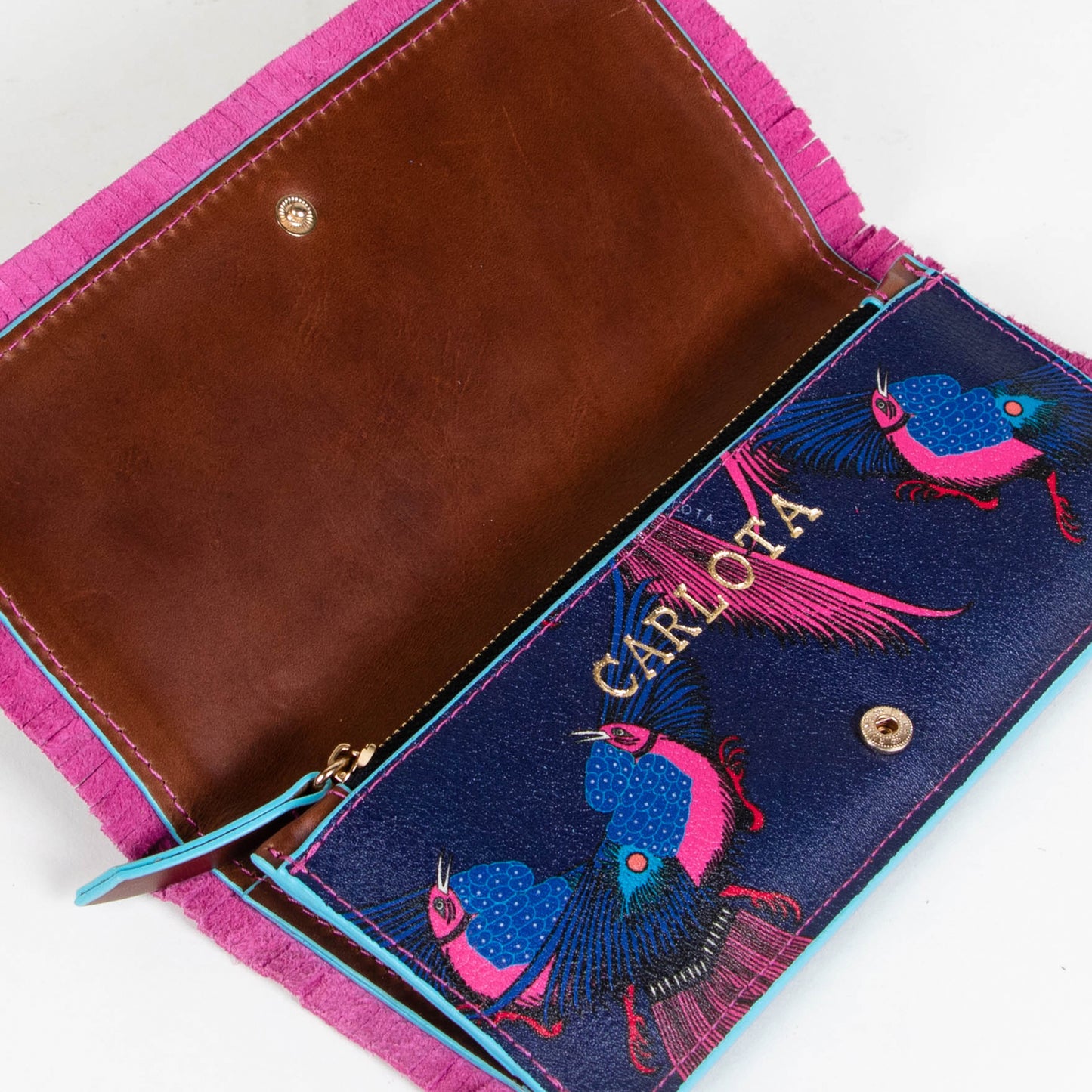CARTERA ESTAMPADO PAJARITO