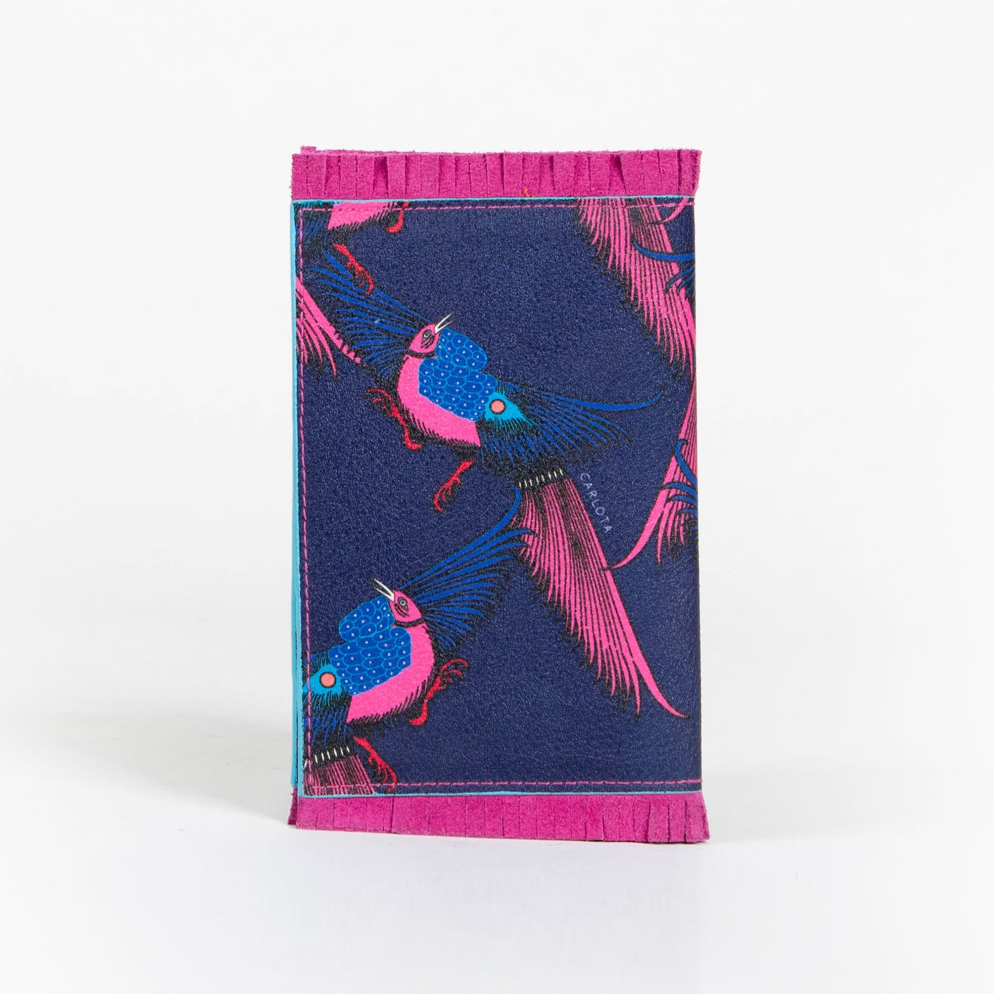 PORTA PASAPORTE ESTAMPADO PAJARITO