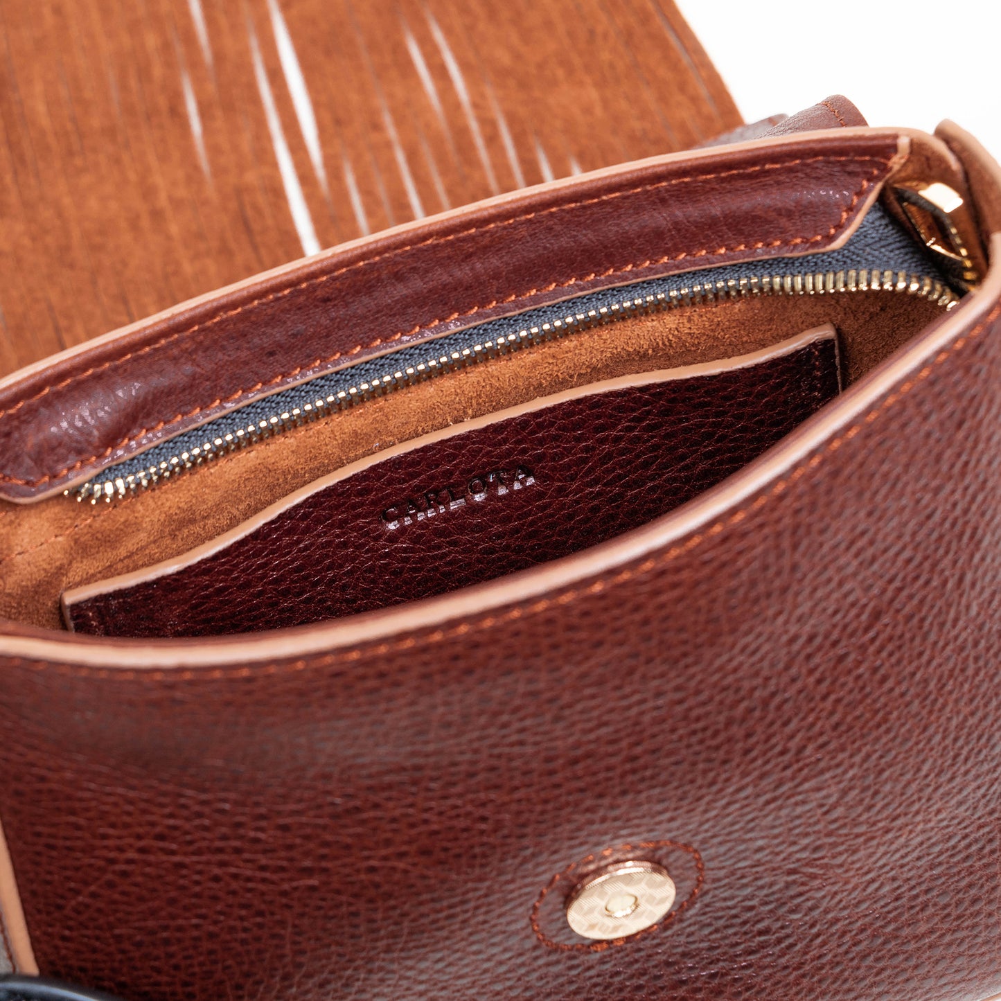 CROSSBODY FLECOS CAFÉ