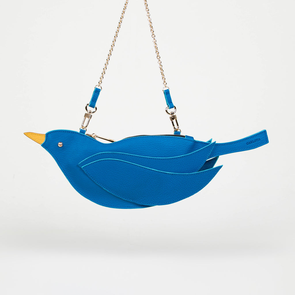 CROSSBODY PAJARITO AZUL ROYAL