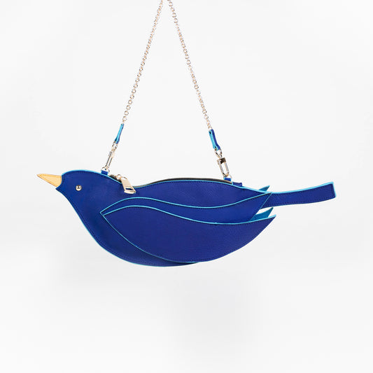 CROSSBODY PAJARITO AZUL