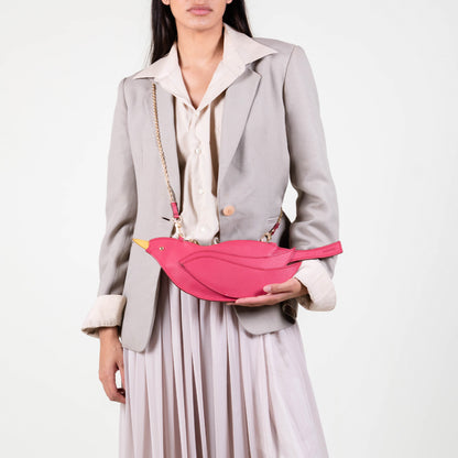 CROSSBODY PAJARITO ROJO