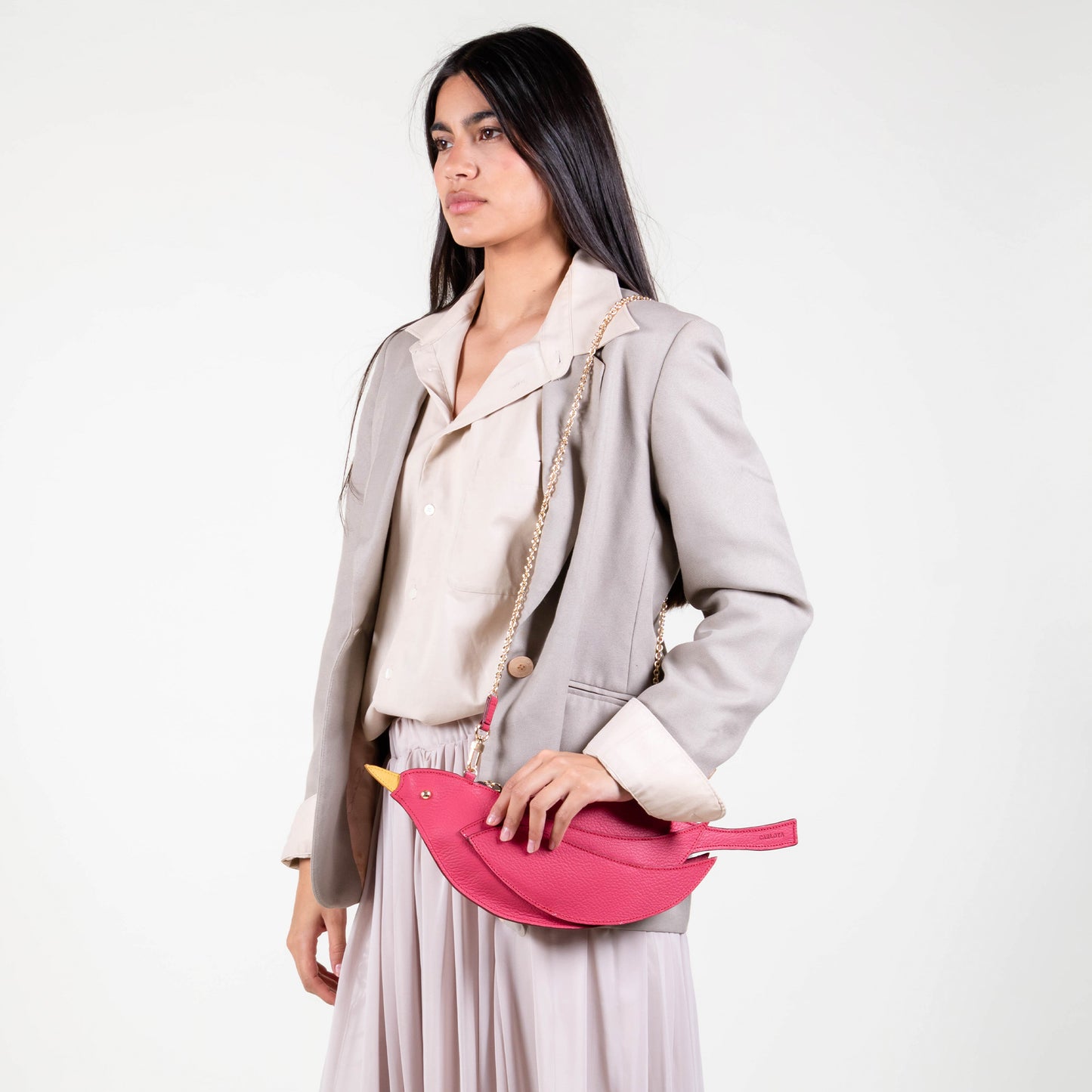 CROSSBODY PAJARITO ROJO