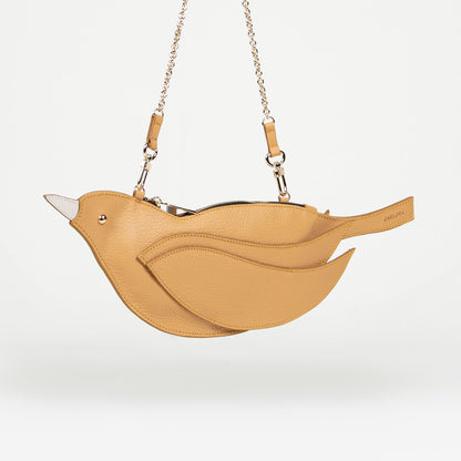 CROSSBODY PAJARITO MOSTAZA