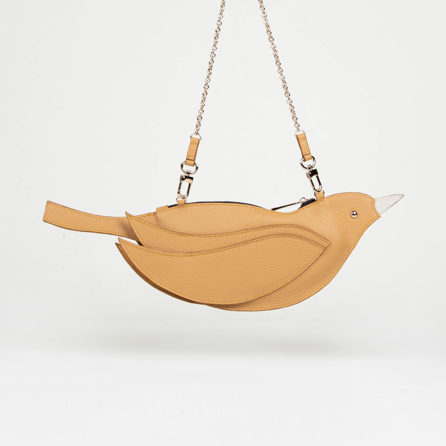 CROSSBODY PAJARITO MOSTAZA