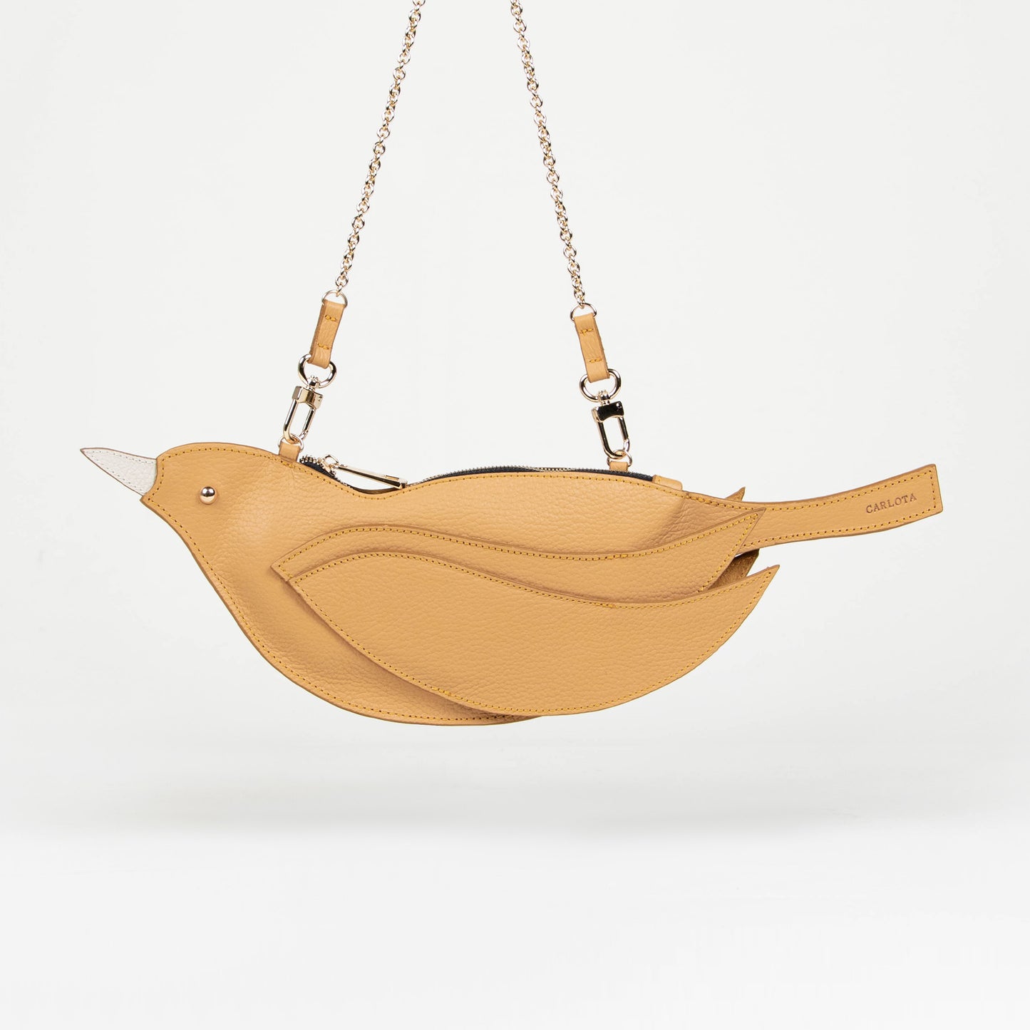 CROSSBODY PAJARITO MOSTAZA