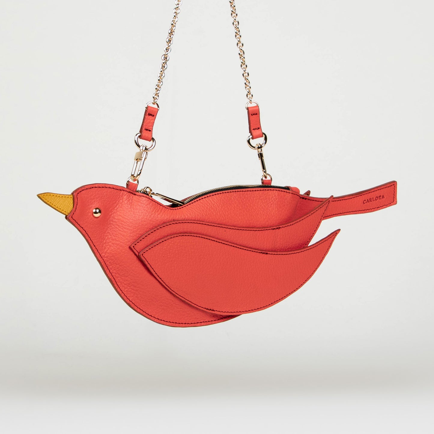 CROSSBODY PAJARITO NARANJA