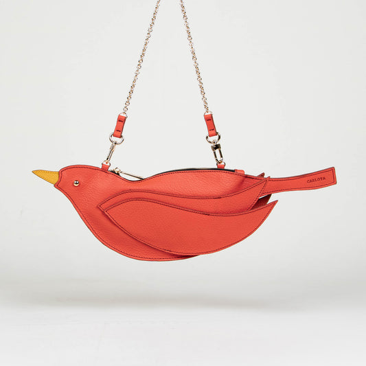 CROSSBODY PAJARITO NARANJA