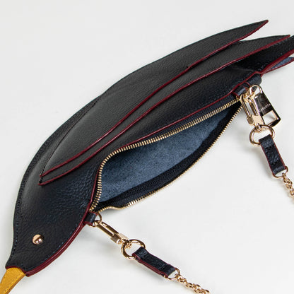CROSSBODY PAJARITO NEGRO