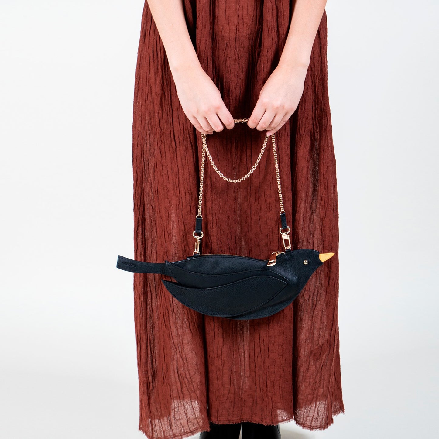 CROSSBODY PAJARITO NEGRO