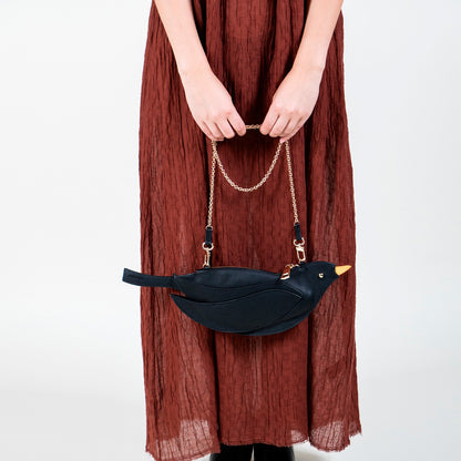 CROSSBODY PAJARITO NEGRO