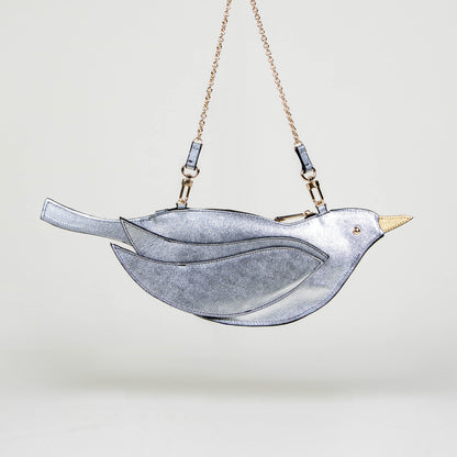 CROSSBODY PAJARITO PLATA