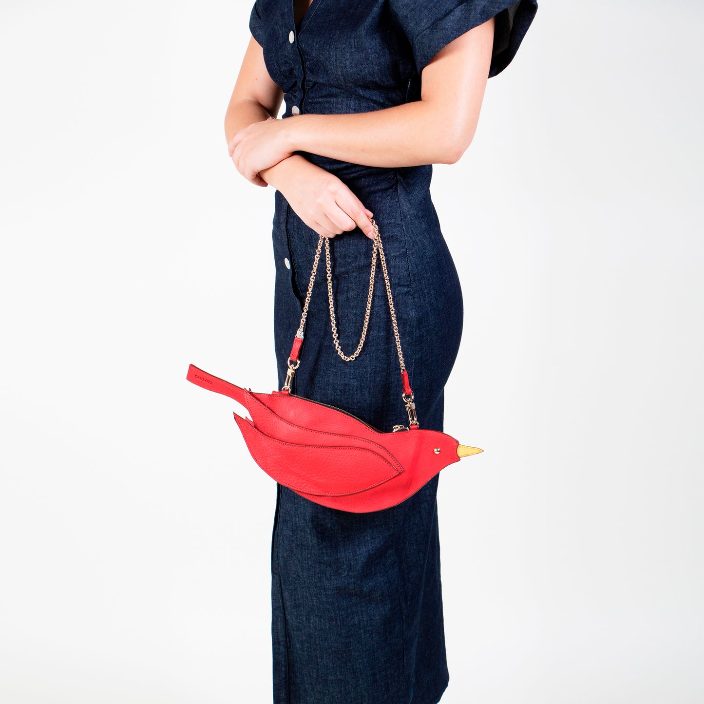 CROSSBODY PAJARITO ROJO