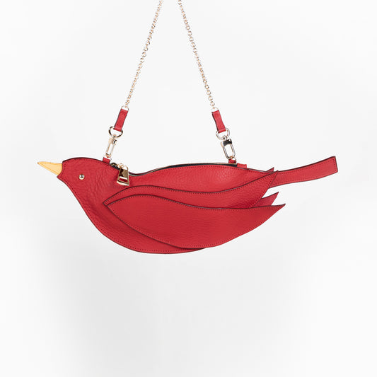 CROSSBODY PAJARITO ROJO