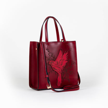 BABY TOTE PAJARITO ROJO