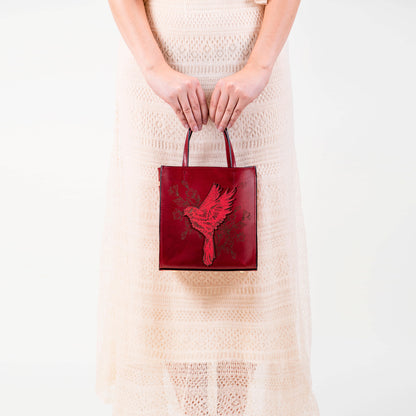 BABY TOTE PAJARITO ROJO