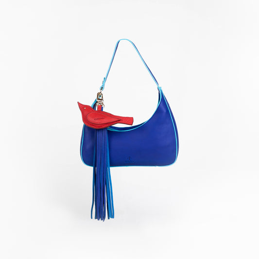 MINI SHOULDER PAJARITO AZUL