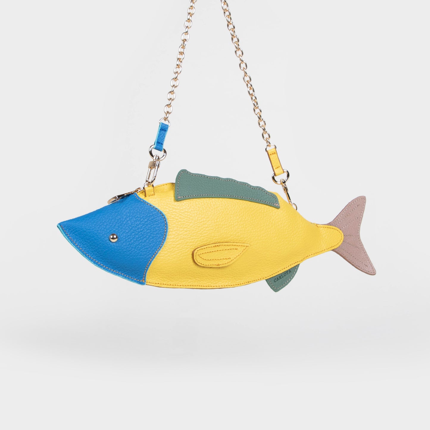 CROSSBODY PESCADO AMARILLO/AZUL ROYAL