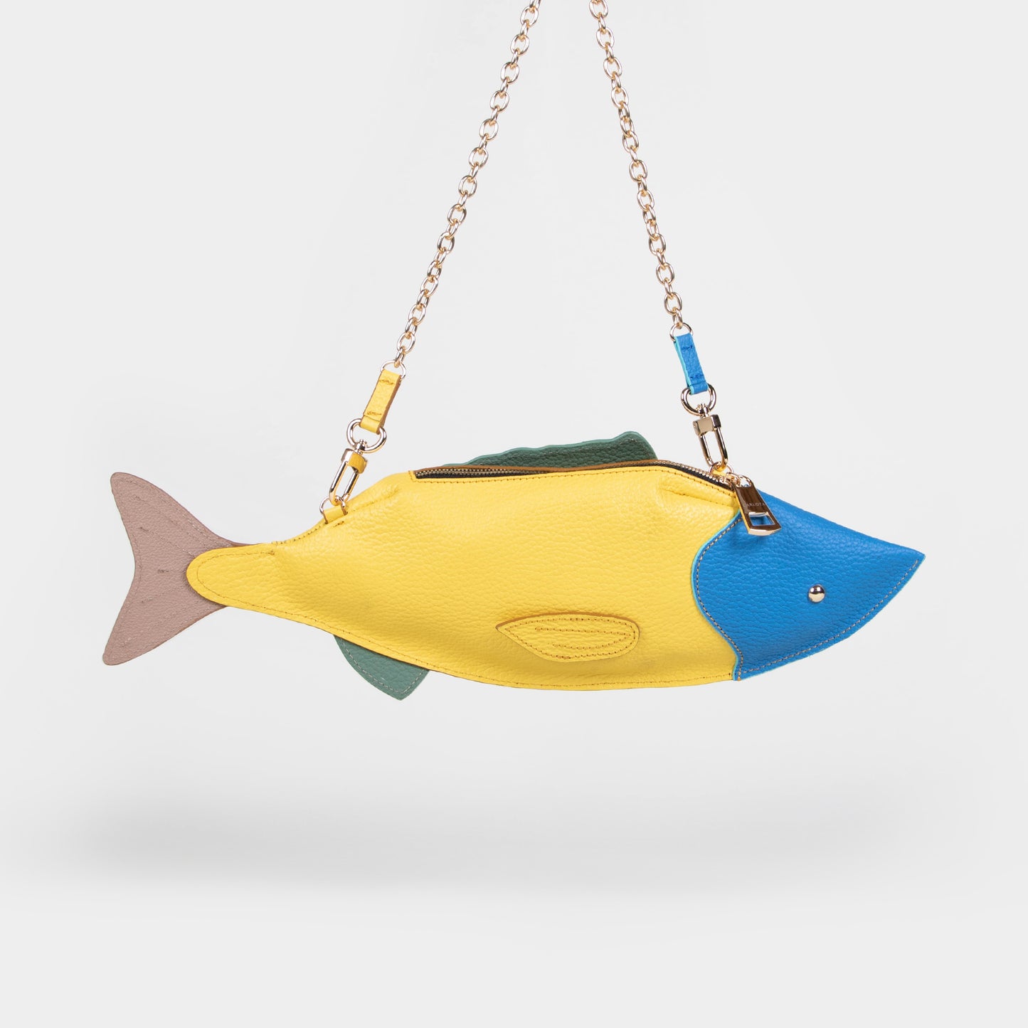CROSSBODY PESCADO AMARILLO/AZUL ROYAL