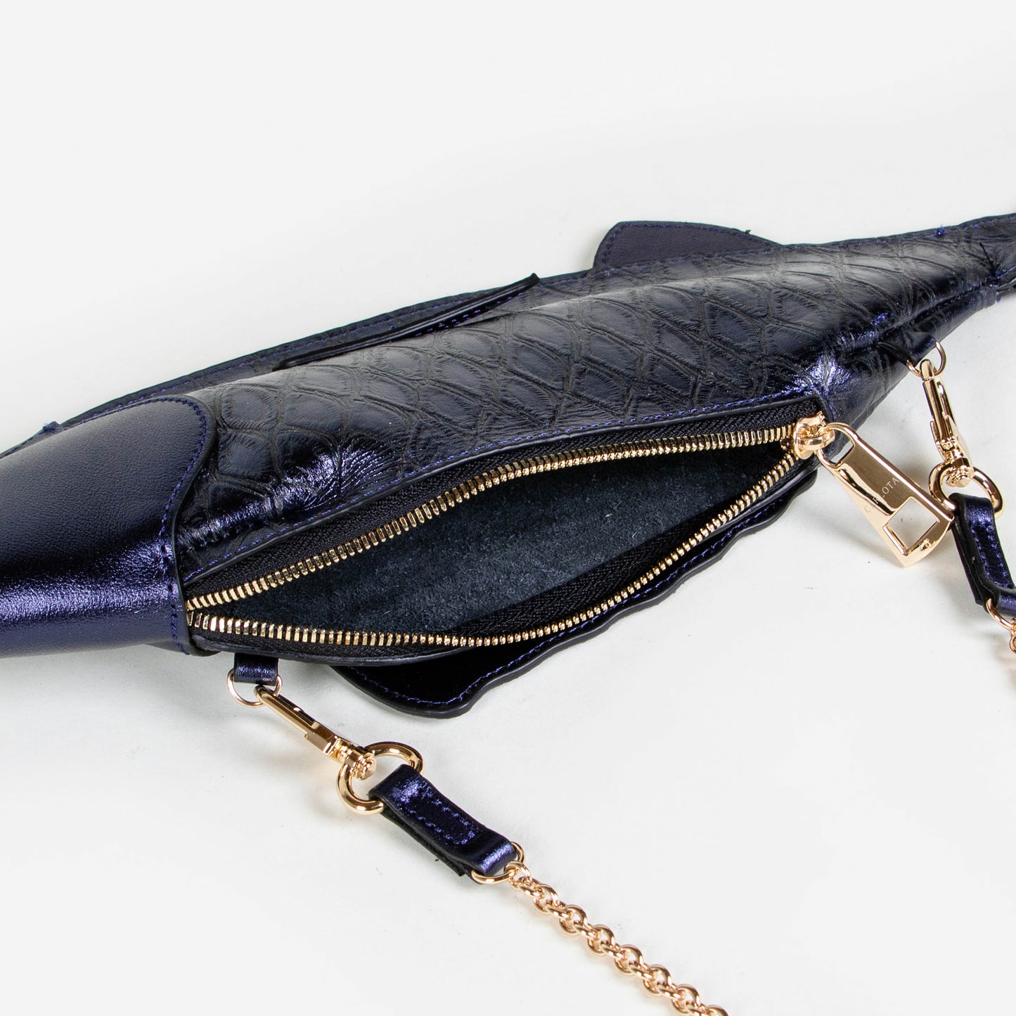 CROSSBODY PESCADO AZUL MARINO