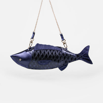 CROSSBODY PESCADO AZUL MARINO