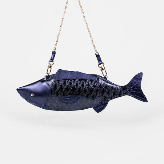 CROSSBODY PESCADO AZUL MARINO