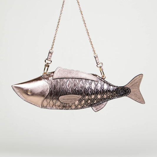 CROSSBODY PESCADO ORO ROSA