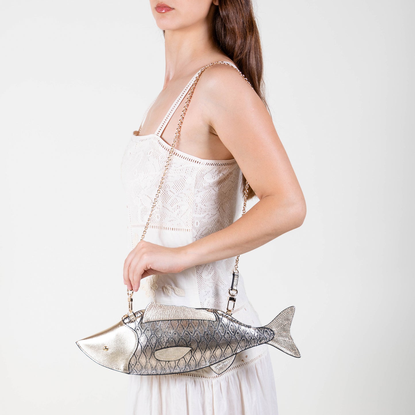 CROSSBODY PESCADO ORO