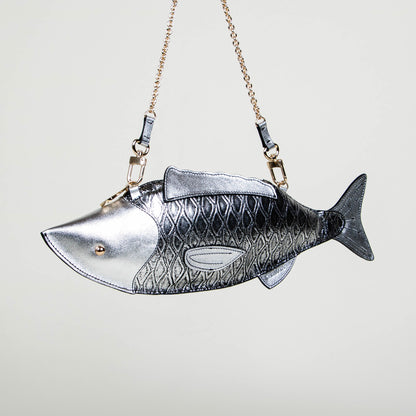 CROSSBODY PESCADO PLATA