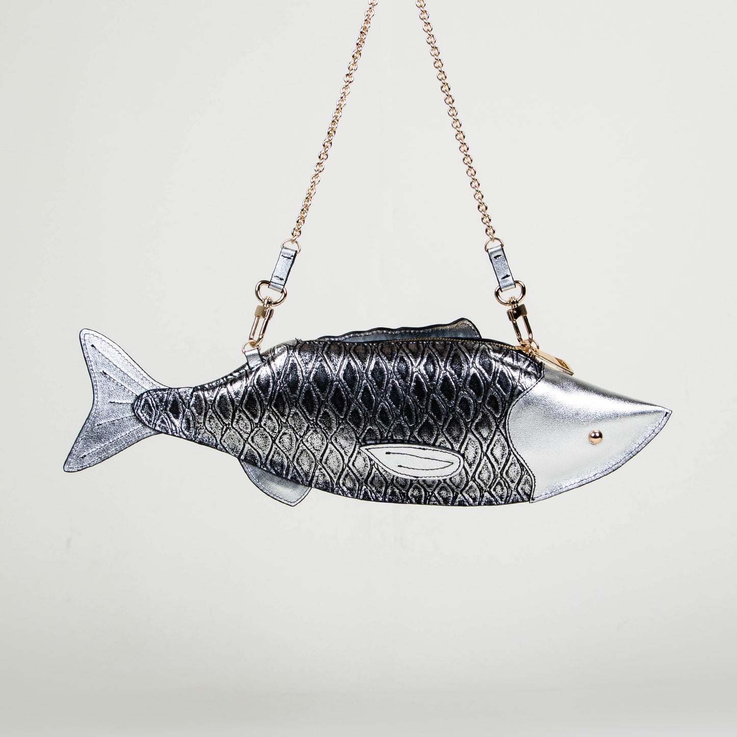 CROSSBODY PESCADO PLATA