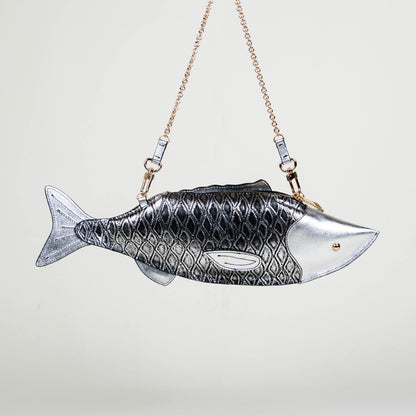 CROSSBODY PESCADO PLATA