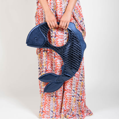 SHOULDER PESCADO AZUL MARINO